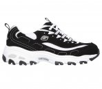 Skechers D\'Lites Sneaker Black/White - 11930-BKW