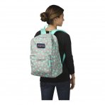 JanSport SuperBreak Backpack ? Grey Rabbit Sylvia Dot