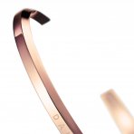 Classic Cuff- Large Stainless Steel Rose Gold DW00400001