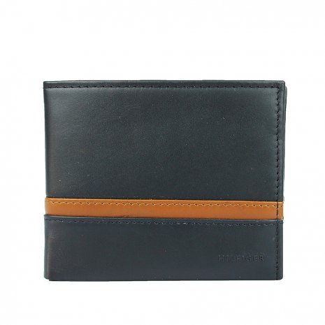 Tommy Hilfiger Leather Double Designer Wallet
