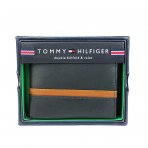 Tommy Hilfiger Leather Double Designer Wallet