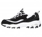 Skechers D\'Lites Sneaker Black/White - 11930-BKW