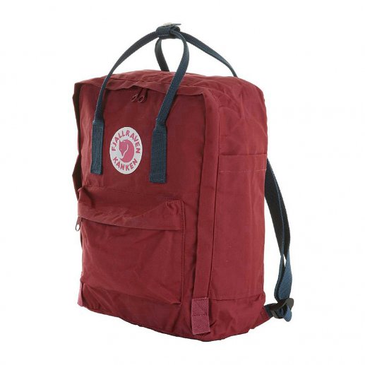 Fjallraven Kanken Backpack Bag ? Royal Blue/Ox Red