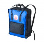 FJALLRAVEN KANKEN Classic Backpack Graphite and UN Blue