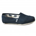 Toms Classic Women\'s Navy Canvas 001001B07-NVY