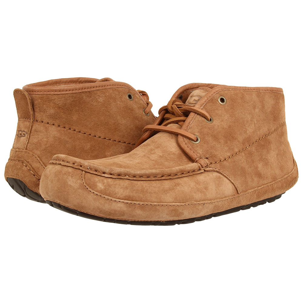 UGG Australia Mens Lyle Slippers in Chestnut 10 M US