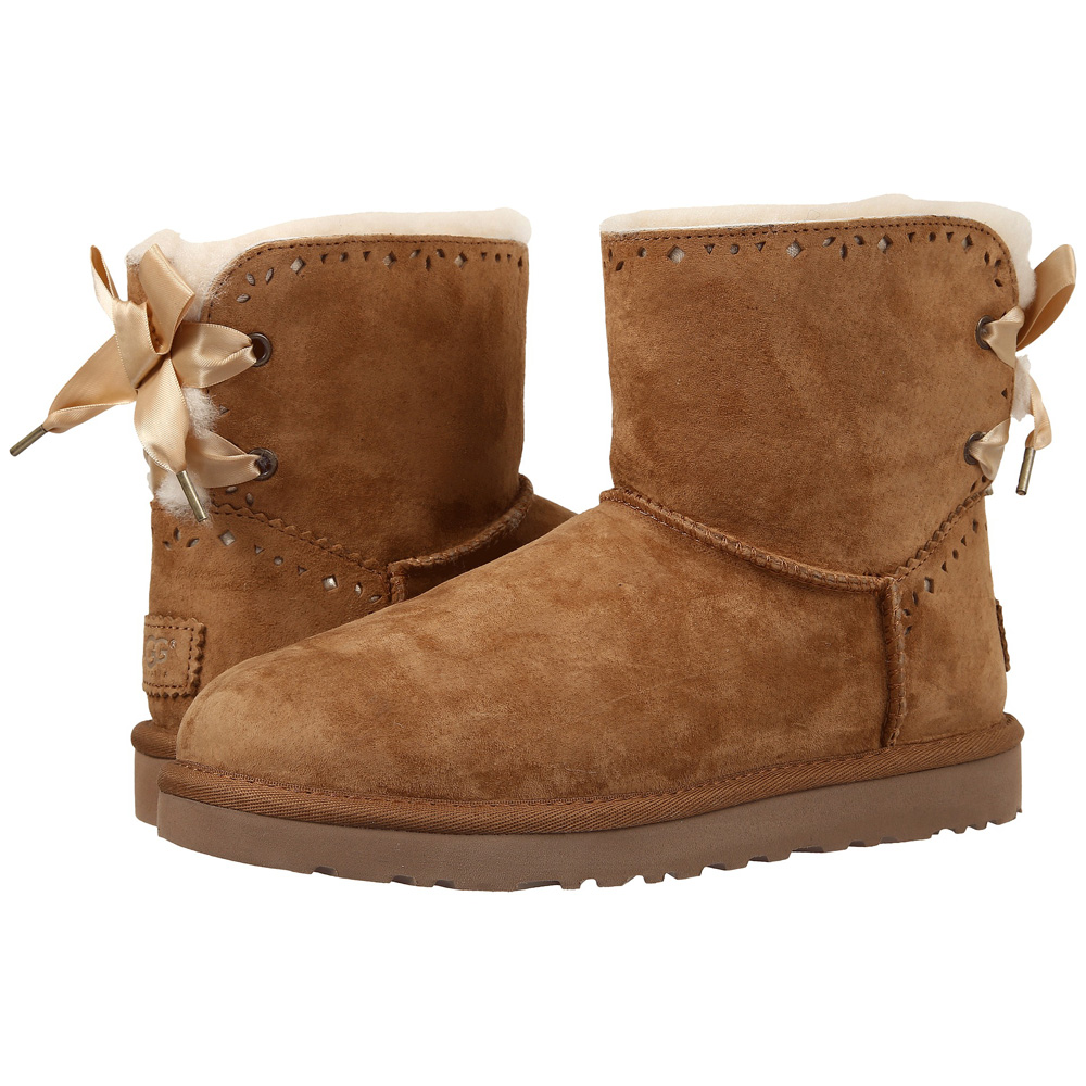 UGG DIXI FLORA PERF Chestnut 1010285-CHE