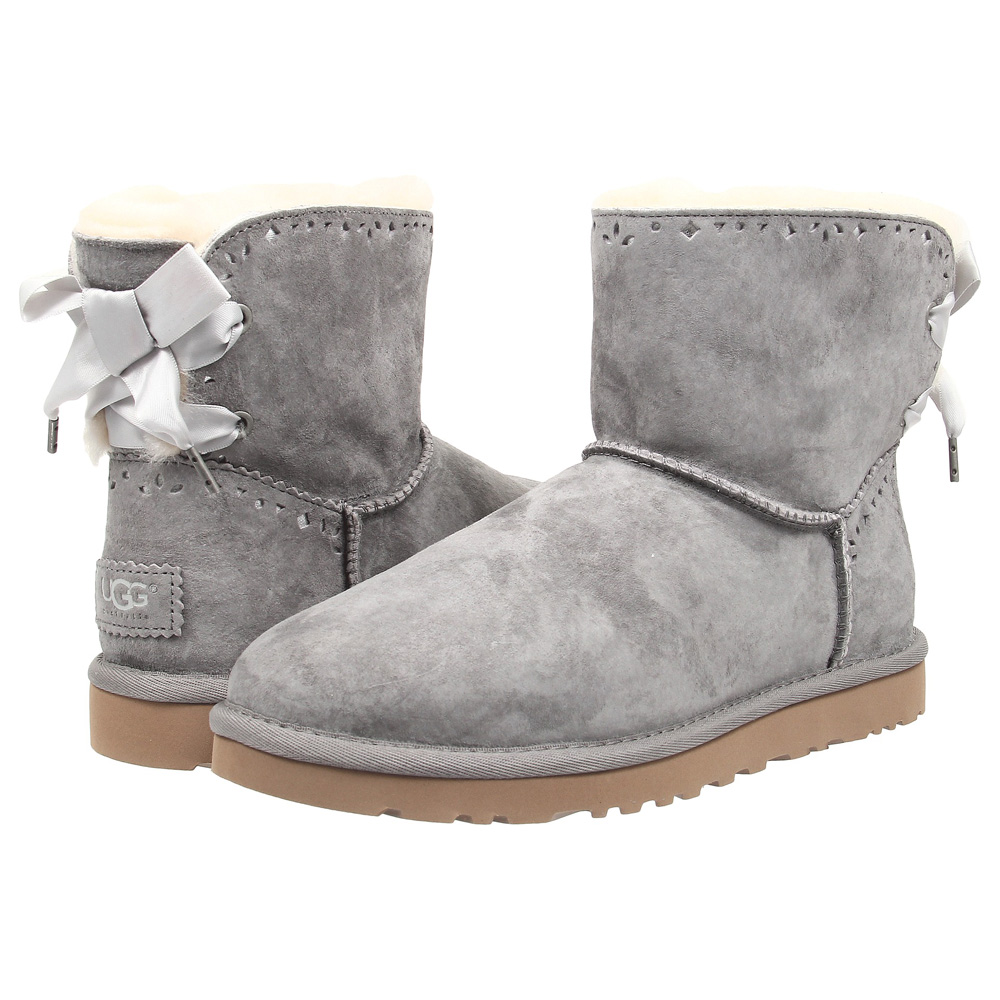 UGG DIXI FLORA PERF Light-Grey 1010285-LGREY
