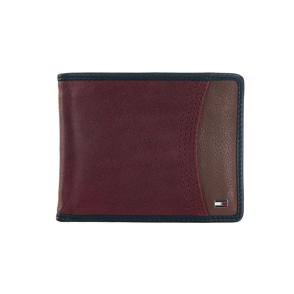 Tommy Hilfiger Men's Leather Double Passcase & Valet Wallet