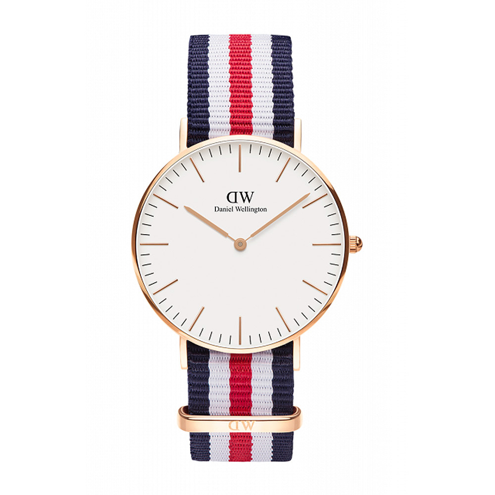 Canterbury 36mm Rose gold DW00100030