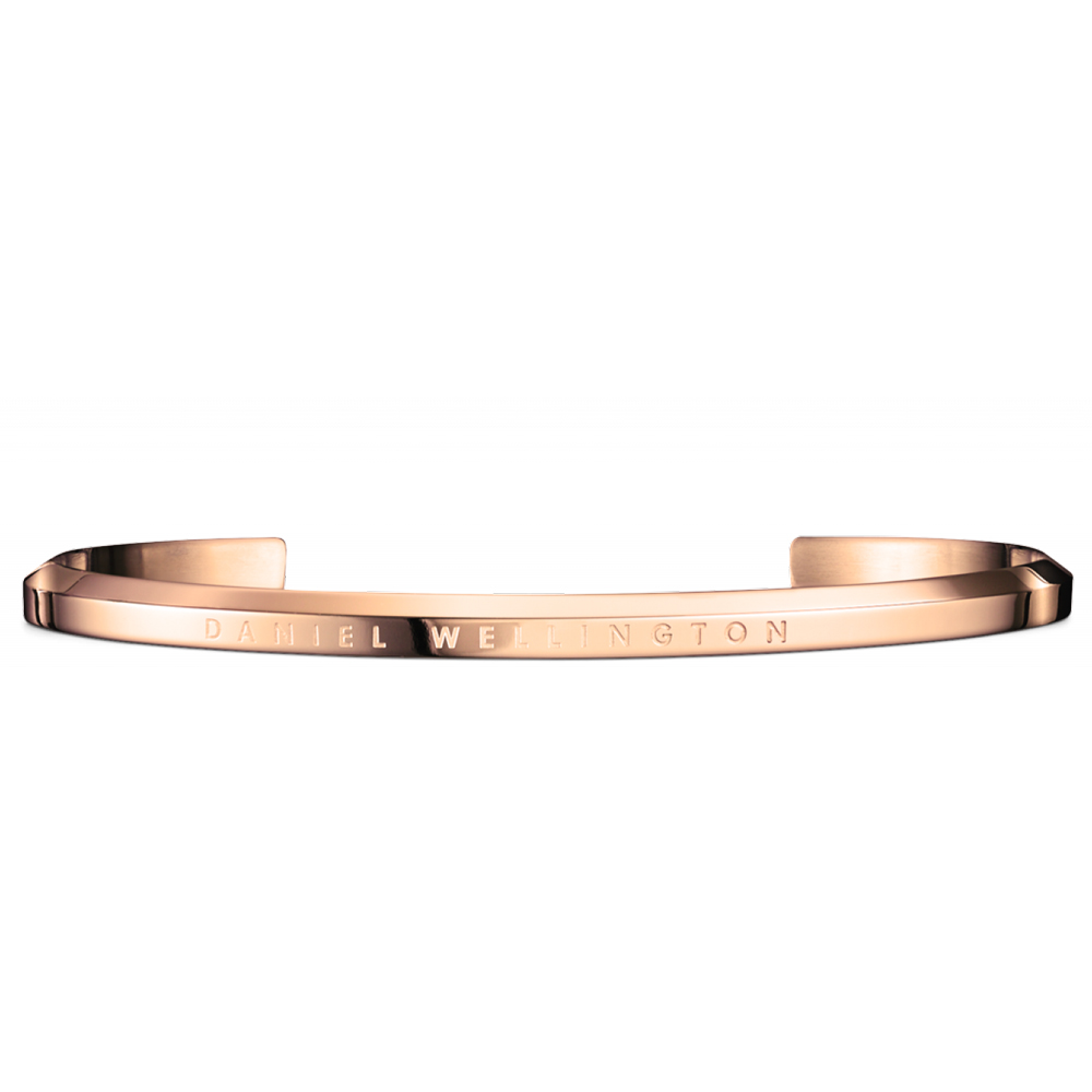 Classic Cuff- Large Stainless Steel Rose Gold DW00400001