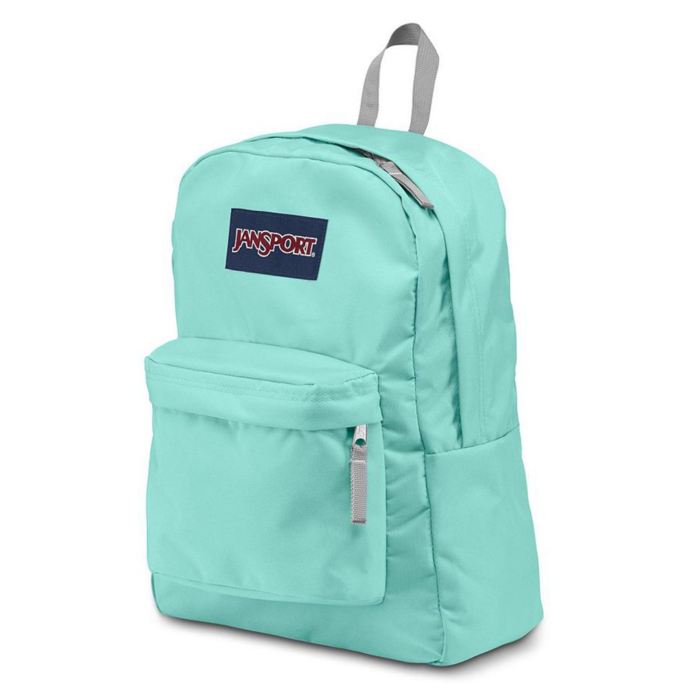 JanSport SuperBreak Backpack ? Aqua Dash