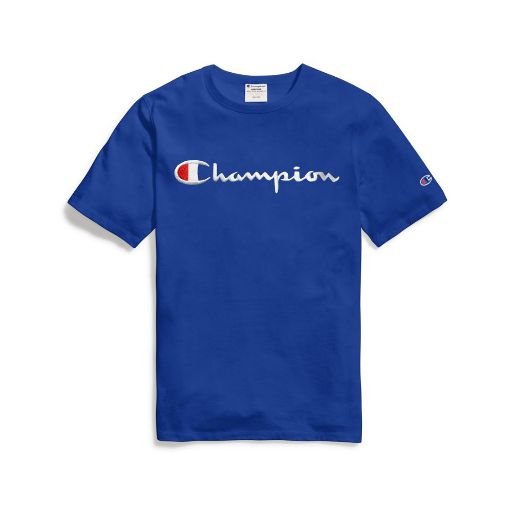 Champion Life Men Tee, Script Logo