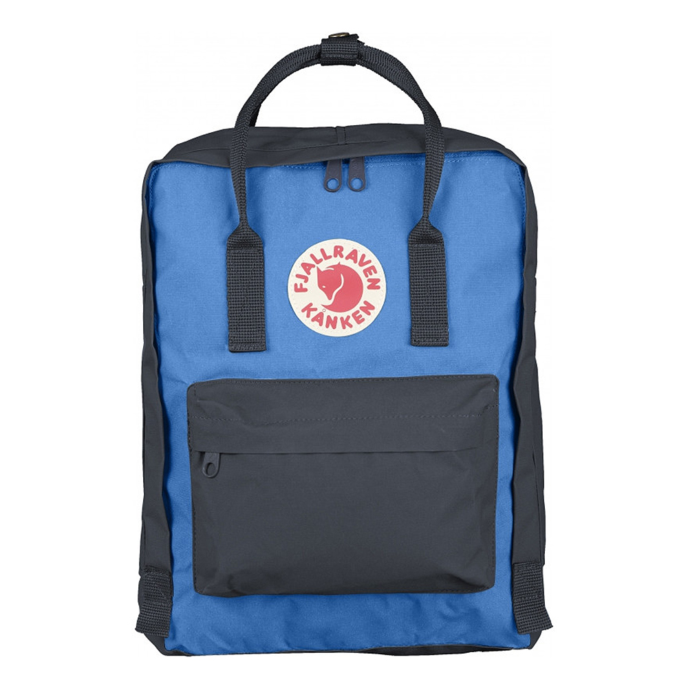 FJALLRAVEN KANKEN Classic Backpack Graphite and UN Blue
