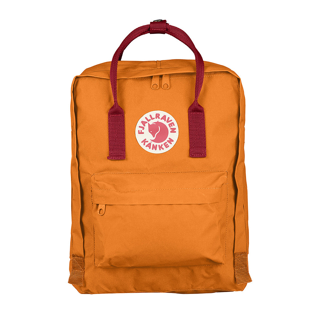 Fj?llr?ven K?nken Vinylon Orange,Red backpack
